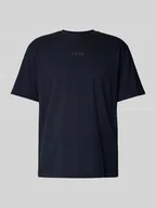 Koszulki męskie - T-shirt z nadrukiem z logo - miniaturka - grafika 1