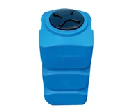 Beczki - Zbiornik plastikowy 500 l BK (wym. 68 x 68 x 125 cm) - miniaturka - grafika 1