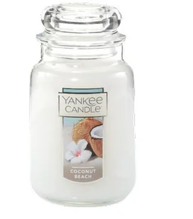 Yankee Candle Świeca Zapachowa Coconut Beach 623g - Świece - miniaturka - grafika 1