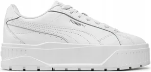 PUMA BUTY DAMSKIE SKÓRA SNEAKERSY PLATFORMY BIAŁE ROZMIAR 38,5 - Sneakersy damskie - miniaturka - grafika 1