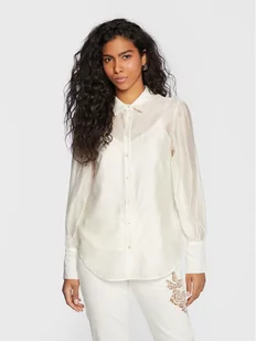 Guess Koszula W3RH59 WF5L0 Beżowy Regular Fit - Koszule damskie - miniaturka - grafika 1