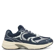 Sneakersy męskie - Sneakersy Tommy Jeans Archive'25 EM0EM01569 Granatowy - miniaturka - grafika 1
