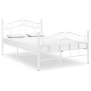 Łóżka - Lumarko Rama łóżka, biała, metalowa, 120 x 200 cm - miniaturka - grafika 1