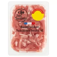 Kiełbasa i wędliny - Carrefour Targ Świeżości Boczek Lardons 150 g - miniaturka - grafika 1