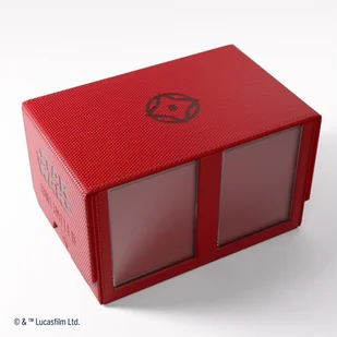 Gamegenic: Star Wars Unlimited - Double Deck Pod - Red - gra - Akcesoria do gier planszowych - miniaturka - grafika 1
