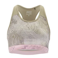 Bielizna sportowa damska - Biustonosz sportowy Silvini Bras Arnata cream/blush  - XS - miniaturka - grafika 1