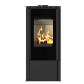 Piece wolnostojące - Piec stalowy HATI fi 150 5,5 kW - miniaturka - grafika 1