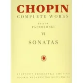 Książki o muzyce - Polskie Wydawnictwo Muzyczne Chopin Complete Works VI Sonaty - Paderewski Ignacy J., Bronarski Ludwik, Turczyński Józef - miniaturka - grafika 1