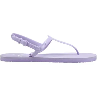 Sandały damskie Puma Cozy Sandal Wns lawendowe 375212 03 fioletowe - Klapki i japonki damskie - miniaturka - grafika 1