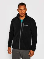 Bluzy męskie - Columbia Polar Fast Trek 1420421 Czarny Classic Fit L, M - miniaturka - grafika 1