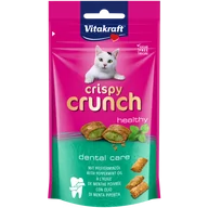 Suplementy i witaminy dla kotów - Vitakraft Crispy Crunch Dental 60G - miniaturka - grafika 1