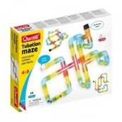 Tory, garaże, parkingi - Quercetti Tubation maze, zestaw konstrukcyjny - miniaturka - grafika 1