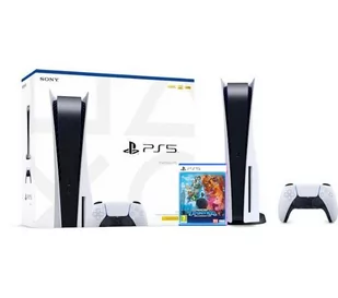 Sony PlayStation 5 (PS5) z napędem + Minecraft Legends - Edycja Deluxe - Konsole Playstation - miniaturka - grafika 1