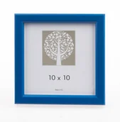 Ramki na zdjęcia - Ramka na zdjęcie, kwadratowa 10x10 niebieska - miniaturka - grafika 1