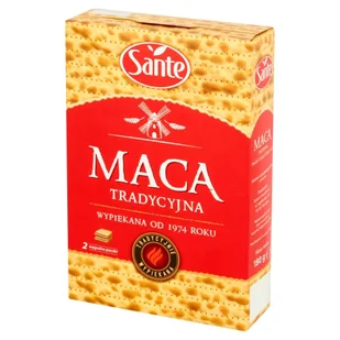 Sante Maca tradycyjna 180 g - Pieczywo chrupkie - miniaturka - grafika 1