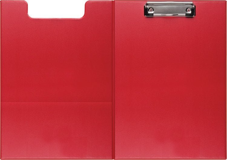 Forofis Klip board z metalowym klipsem A4 zamykany 91245 czerwona PVC