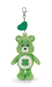 Plecaki - NICI 62803 zawieszka Troskliwe Misie, Miś Szczęśliwe Serce, uroczy pluszowy dodatek, słodki breloczek do kluczy, torebki, plecaka i samochodu, 15 cm, zielony - miniaturka - grafika 1