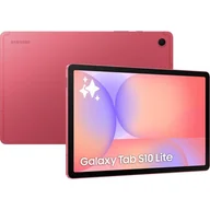 Tablety - SAMSUNG Galaxy Tab S10 Lite 10.9" 8/256GB 5G Wi-Fi Czerwony SM-X406BZRPEUE - miniaturka - grafika 1