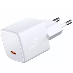 SWISSTEN Ładowarka sieciowa USB-C 33W GaN Charge - Ładowarki do telefonów - miniaturka - grafika 2