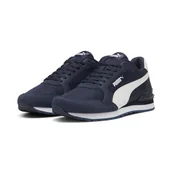 Buty trekkingowe męskie - Sneakersy nylonowe unisex ST Runner v4 PUMA Club Navy White Blue - miniaturka - grafika 1