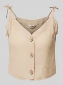 Koszulki i topy damskie - Top na ramiączkach z listwą guzikową model ‘FAVOR’ - miniaturka - grafika 1