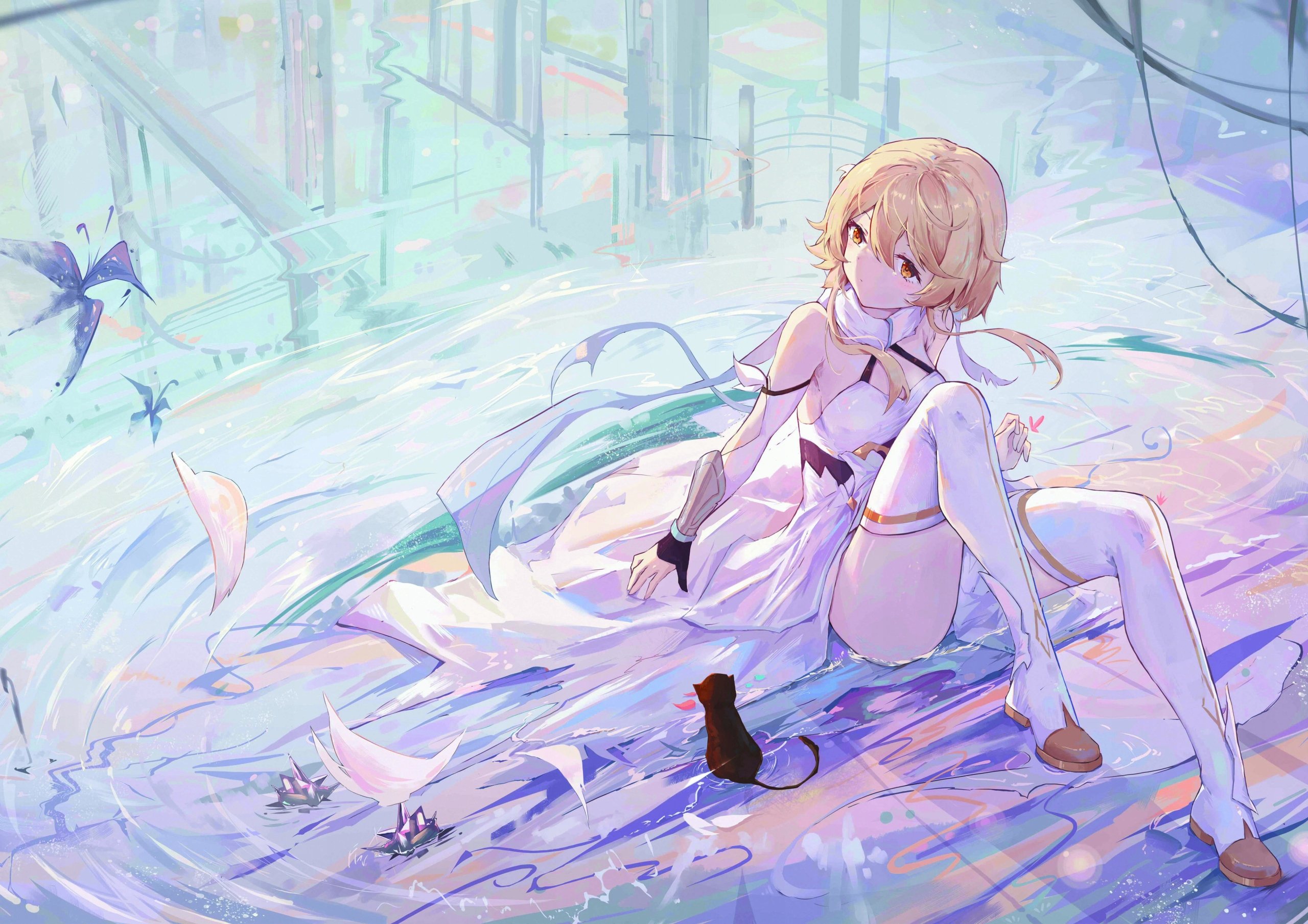Plakat A1 Genshin Impact Lumine