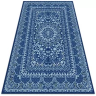 Dywany - Modny dywan winylowy Niebieski antyczny styl 120x180 cm - miniaturka - grafika 1