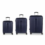Walizki - Gabol Juego 3 Zestaw walizek na 4 kółkach 3szt. azul - miniaturka - grafika 1