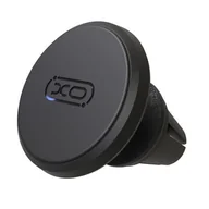 Uchwyty samochodowe do telefonów - XO Uchwyt samochodowy C96B magnetyczny czarny do kratki - miniaturka - grafika 1