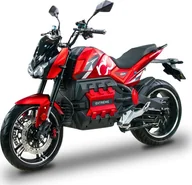 Motocykle - Bili Bike Motocykl elektryczny BILI BIKE EXTREME 6000W, 100Ah,100km/h czerwony - miniaturka - grafika 1
