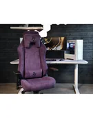 Fotele gamingowe - Arozzi Stuhl Vernazza Purple Soft Fabric VERNAZZASFBPP - miniaturka - grafika 1