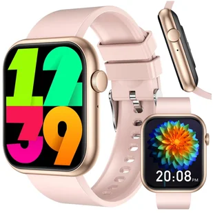 Artnico QX7 PRO Różowy - Smartwatch - miniaturka - grafika 1