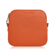 Torebki damskie - Torebka Damska Mała Skórzana Na Ramię Pomarańczowa In-61-Or Paolo Peruzzi - miniaturka - grafika 1