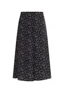 Spódnice - usha Spódnica damska 10526549, czarny wielokolorowy, XXL - miniaturka - grafika 1