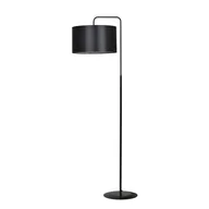 Lampy stojące - Lampa podłogowa stojąca Trapo czarna 1xE27x15W wym: 150 x 50 x 35 cm tkanina Emibig - miniaturka - grafika 1