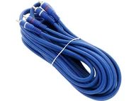Kable - Przył.2xRCA 6mm  5m złote proste - miniaturka - grafika 1