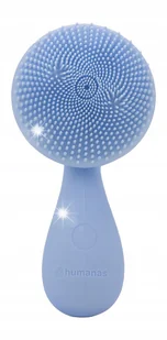HUMANAS SONICZNA SZCZOTECZKA DO PIELĘGNACJI TWARZY MYJKA MASAŻER NIEBIESKA - Szczoteczki do twarzy - miniaturka - grafika 1