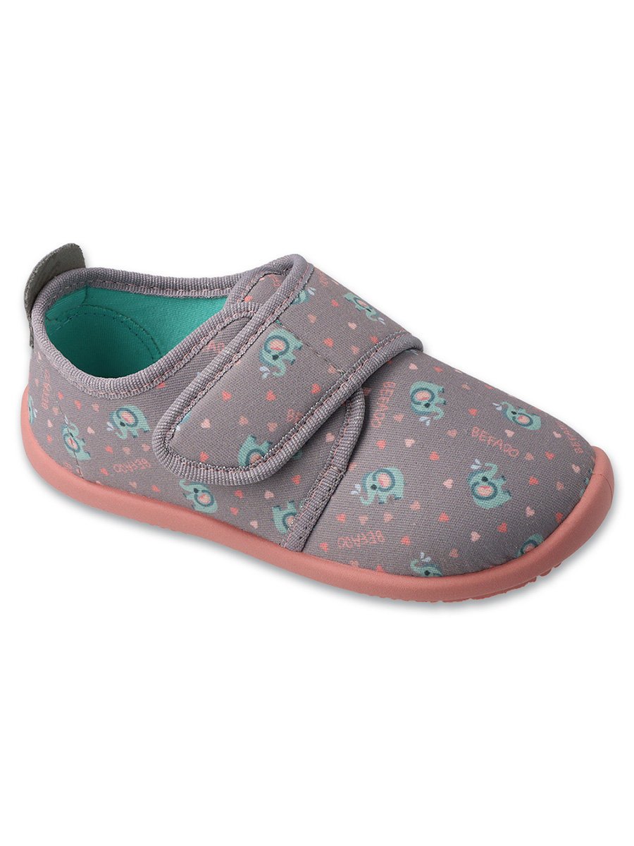 Dziewczęce kapcie szare Befado r.29