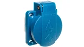Gniazdka elektryczne - Kontakt Simon Gniazdo-tablicowe-niebieskie-16A-2p+E-z-bolcem-230V-IP44-zaciski-śrubowe MEN11131 - miniaturka - grafika 1