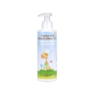 Bio Azeta Azeta Organiczny płyn do mycia ciała i włosów dla dzieci, 200 ml - Kosmetyki kąpielowe dla dzieci - miniaturka - grafika 1