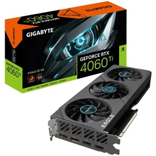 Gigabyte GeForce RTX 4060 Ti Eagle OC 8G GDDR6 GV-N406TEAGLE OC-8GD - Karty graficzne - miniaturka - grafika 1
