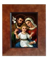 Ikony i obrazy sakralne - Święta Rodzina, obraz ceramiczny - miniaturka - grafika 1