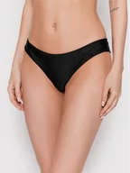 Stroje kąpielowe - Volcom Dół od bikini Simply Solid O2112104 Czarny - miniaturka - grafika 1