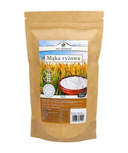 Mąka ryżowa biała bezgl. 500 g PIĘĆ PRZEMIAN - Mąka - miniaturka - grafika 1