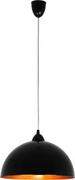 Lampy sufitowe - Nowodvorski LAMPA wisząca OPRAWA metalowa NAD stół HEMISPHERE S 4840 złoty Czarny - miniaturka - grafika 1