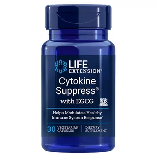 Life Extension Cytokine Suppress with EGCG (30 kaps.) - Suplementy naturalne - miniaturka - grafika 1