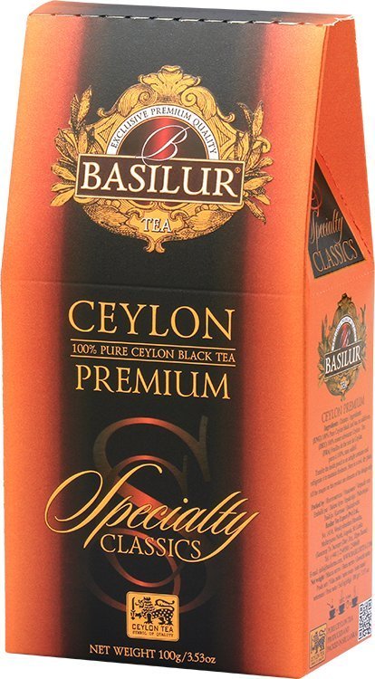 Basilur Herbata czarna liść OP Basilur Ceylon Premium 100g
