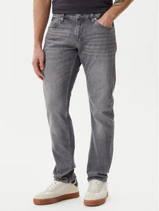 Calvin Klein Jeans Jeansy J30J327157 Szary Slim Fit - Spodnie męskie - miniaturka - grafika 1