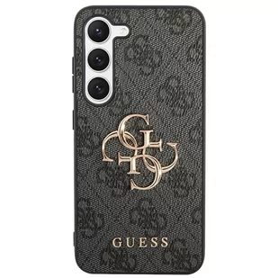 Guess GUHCS23FE4GMGGR S23 FE S711 szary/grey hardcase 4G Big Metal Logo - Etui i futerały do telefonów - miniaturka - grafika 3