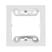 Puszki elektryczne i akcesoria - Kontakt Puszka natynkowa pojedyncza biała DPN1/11 Simon54 - miniaturka - grafika 1